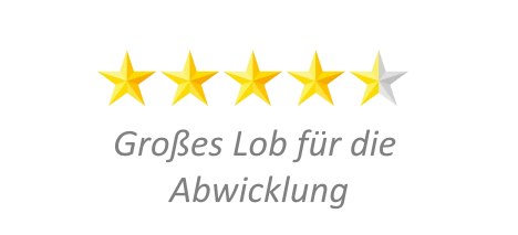 Großes Lob für die Abwicklung