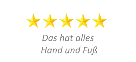 Hat alles Hand und Fuß